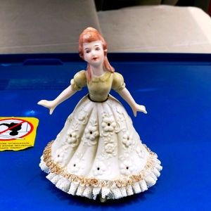 Beautiful vintage Victorian lady bell